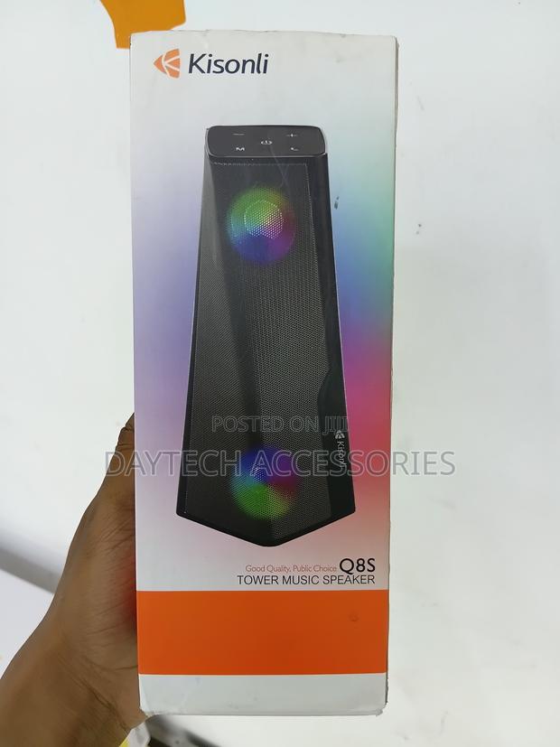 Kisonli Q8S Tower Music Bluetooth Speaker 10W Total Output Power. - thumbnail 2