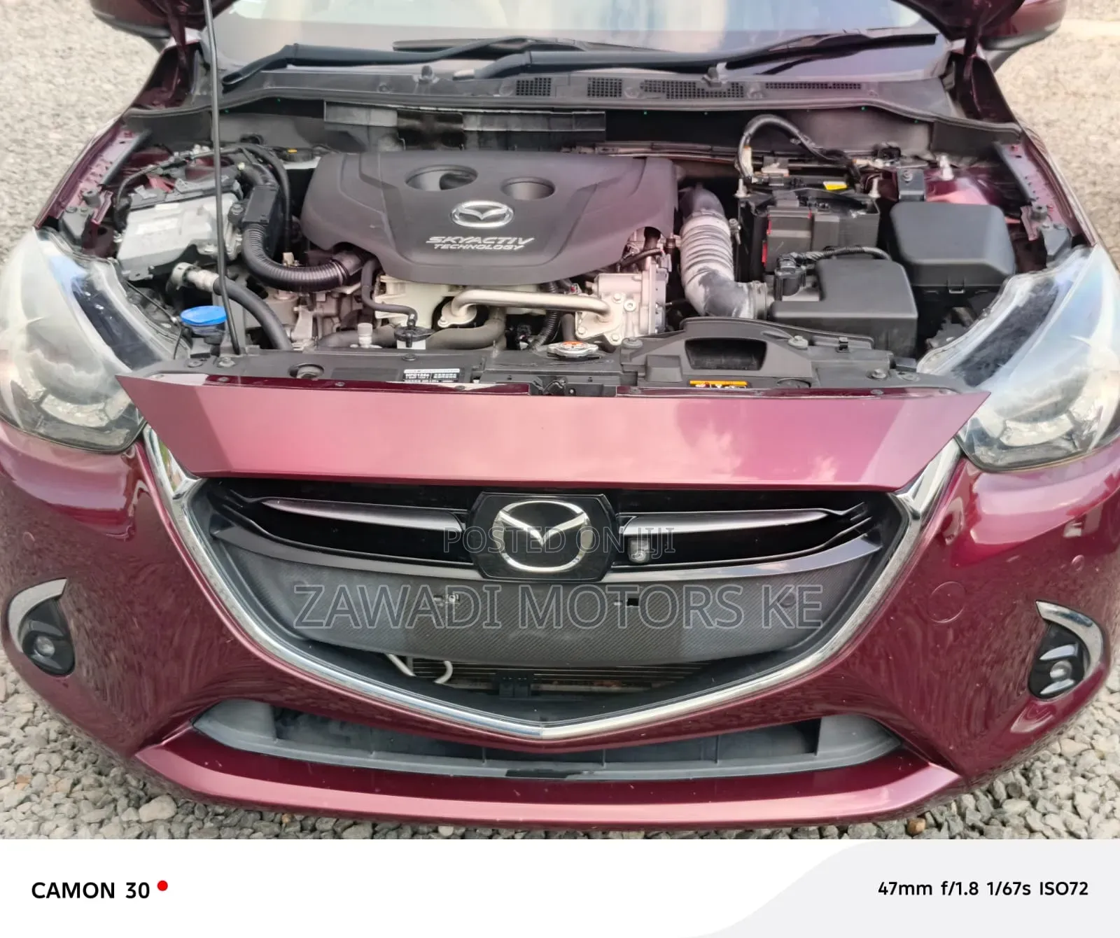Mazda Demio 2019 Maroon