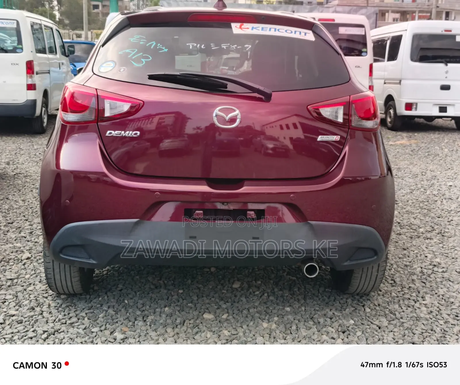 Mazda Demio 2019 Maroon