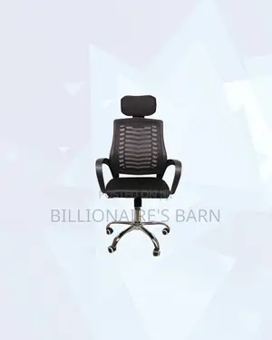 Secretarial Mesh Chair With Headrest for Task Based Productivity