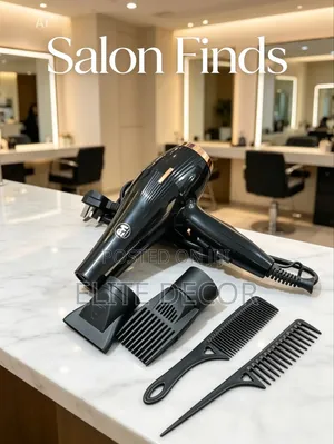 Electromate Commercial Hair Dryer (Blow Dryer) With Accessories
