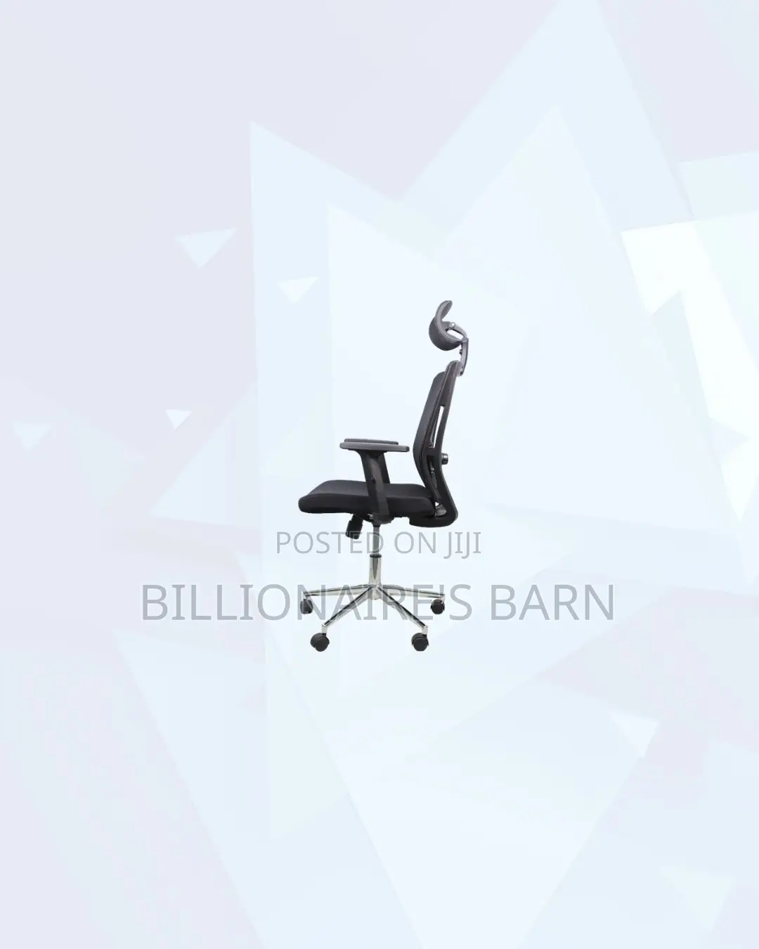 Practical Mesh Office Chair With Headrest for Task Based Productivity