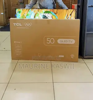 TCL 50” Qled Google Frameless-50s5