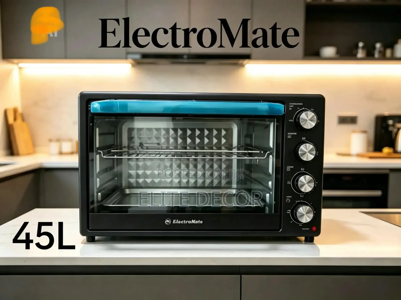 ElectroMate 45L Electric Oven – 2000W Multi-Function Oven