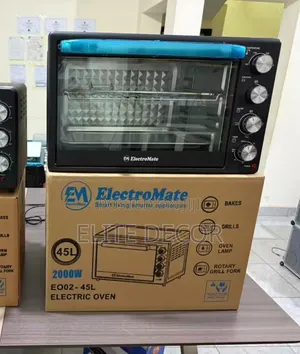 ElectroMate 45L Electric Oven – 2000W Multi-Function Oven