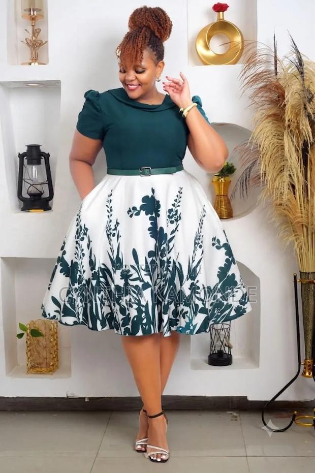 Floral Skater Dress - thumbnail 4