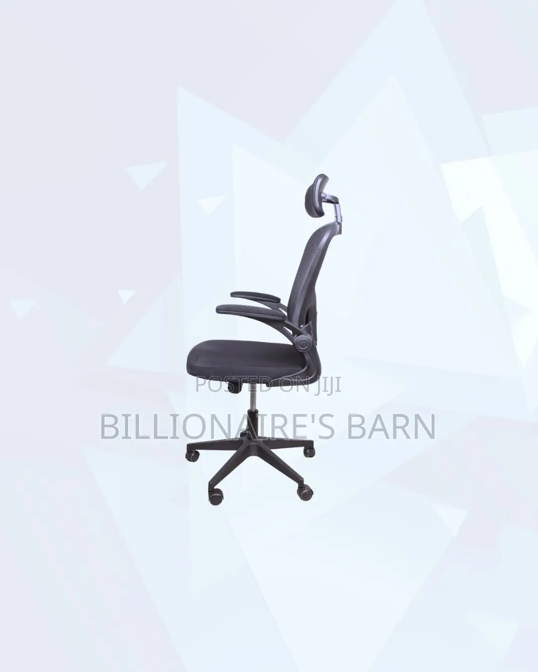 Practical Ergonomic Chair With Headrest for Task Based Productivity