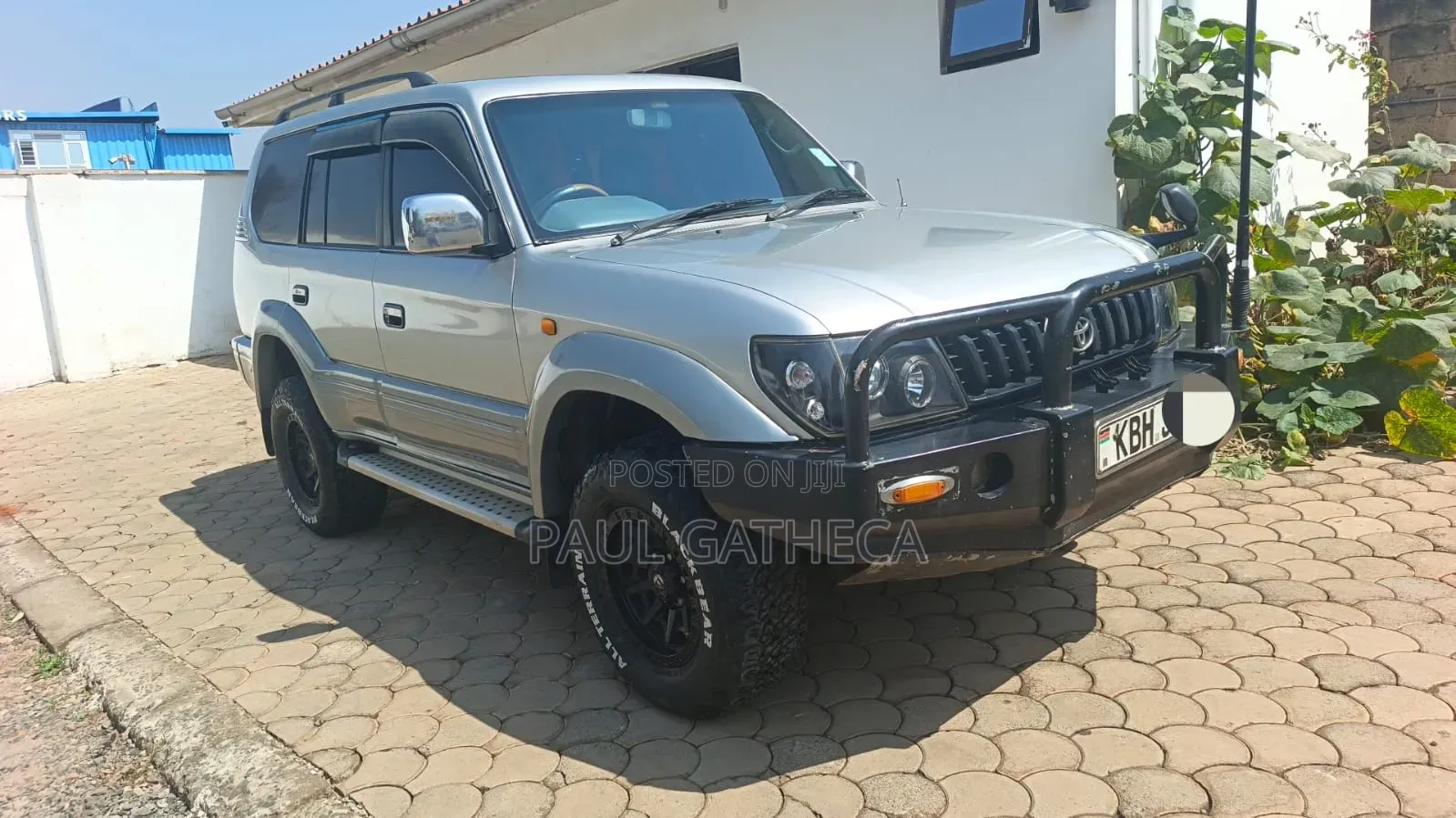 Toyota Land Cruiser Prado 2004 Silver