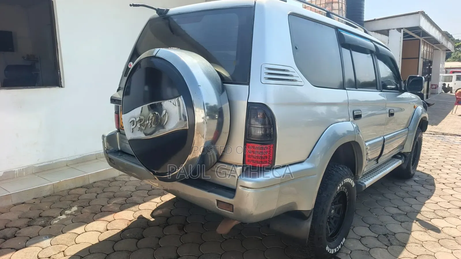 Toyota Land Cruiser Prado 2004 Silver