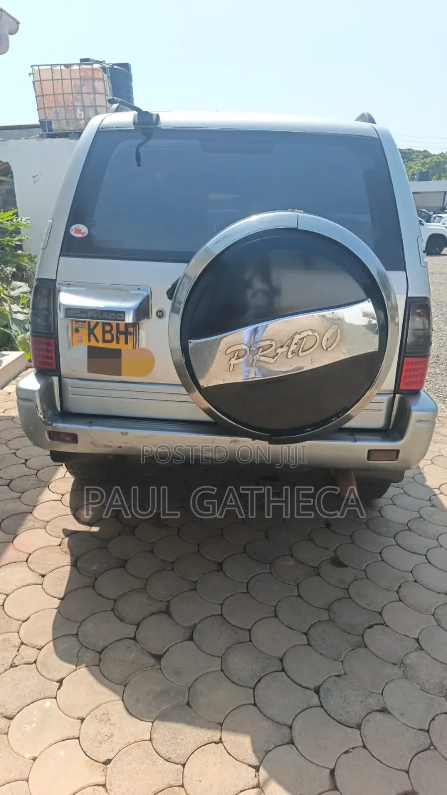 Toyota Land Cruiser Prado 2004 Silver