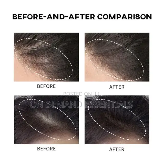Hair Line Dye Powder Black Brown, Root Cover Up