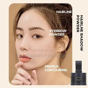 Hair Line Dye Powder Black Brown, Root Cover Up