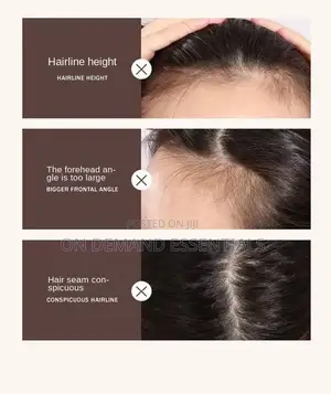 Hair Line Dye Powder Black Brown, Root Cover Up