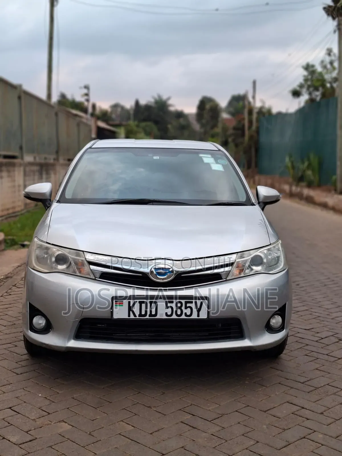 Toyota Corolla Fielder 2014 Silver