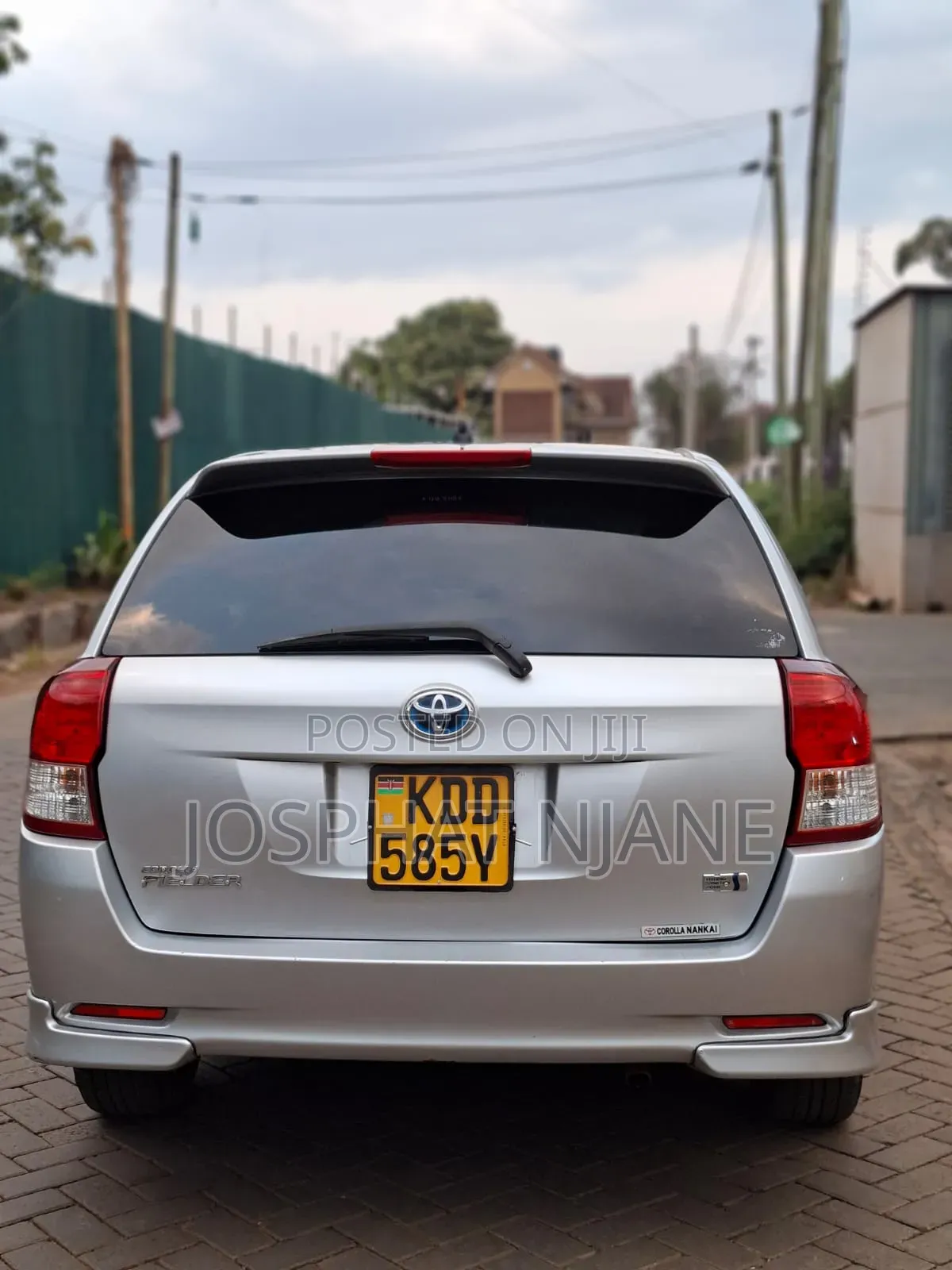 Toyota Corolla Fielder 2014 Silver