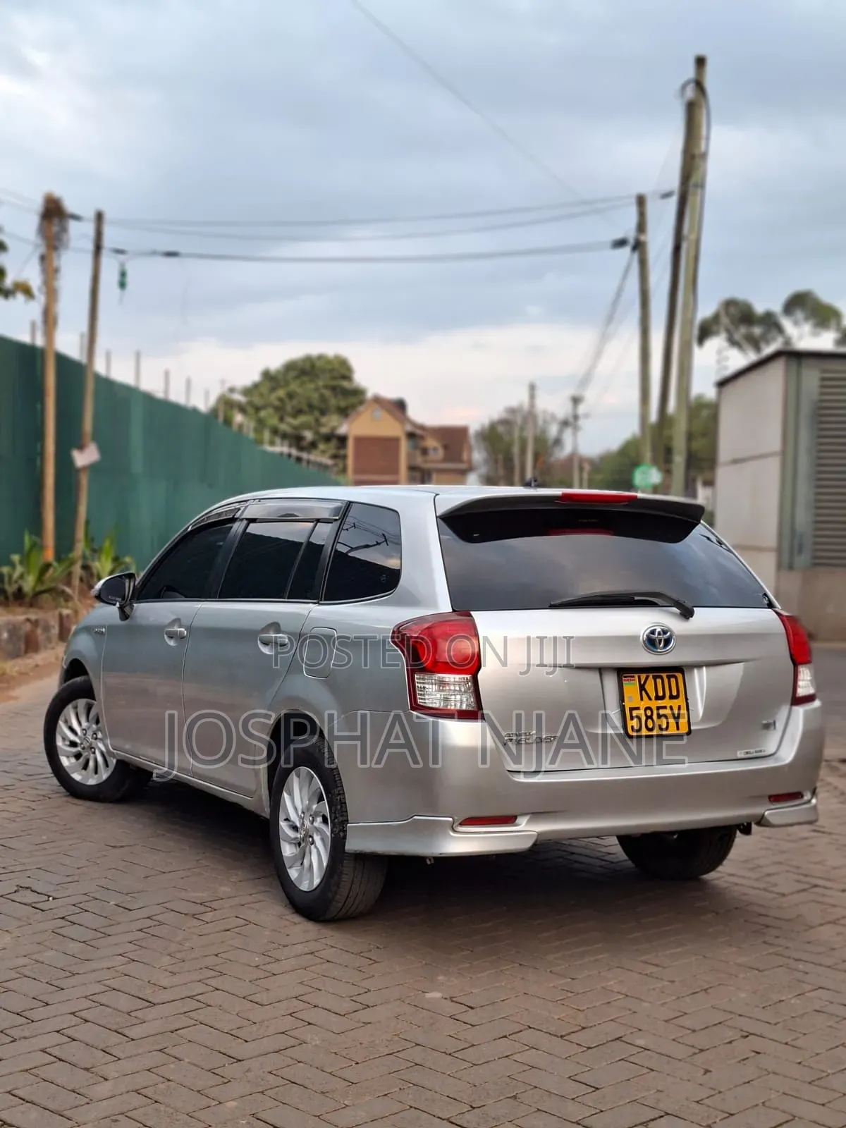 Toyota Corolla Fielder 2014 Silver