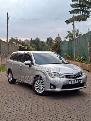 Toyota Corolla Fielder 2014 Silver