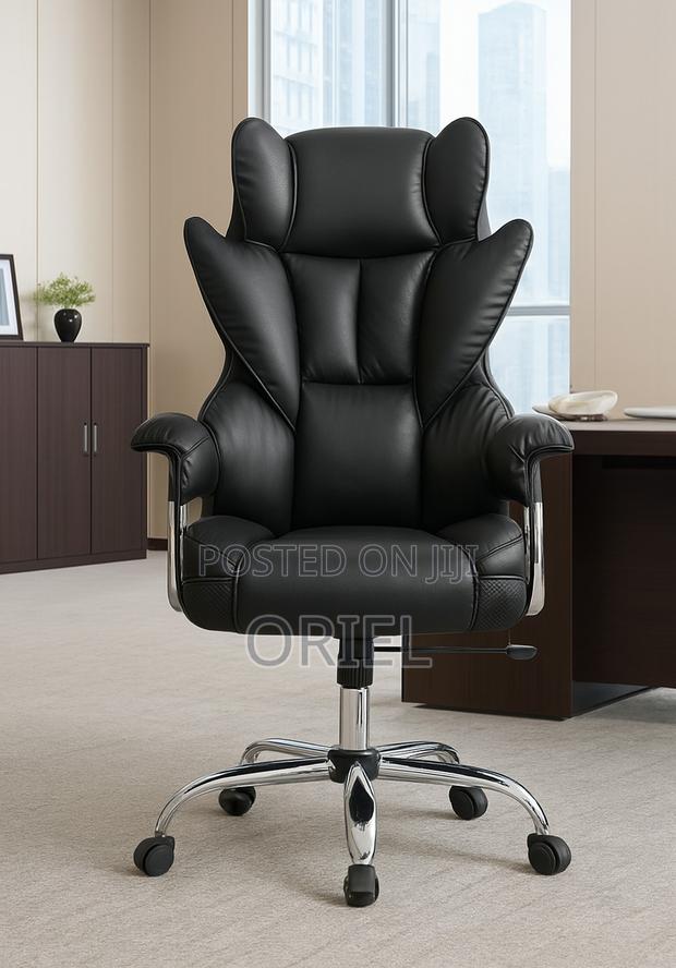 Office Chair Executive Leather Office High-Back Chair