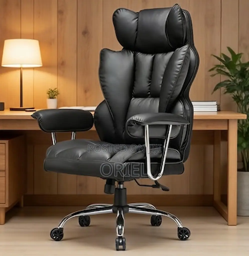 Office Chair Executive Leather Office High-Back Chair
