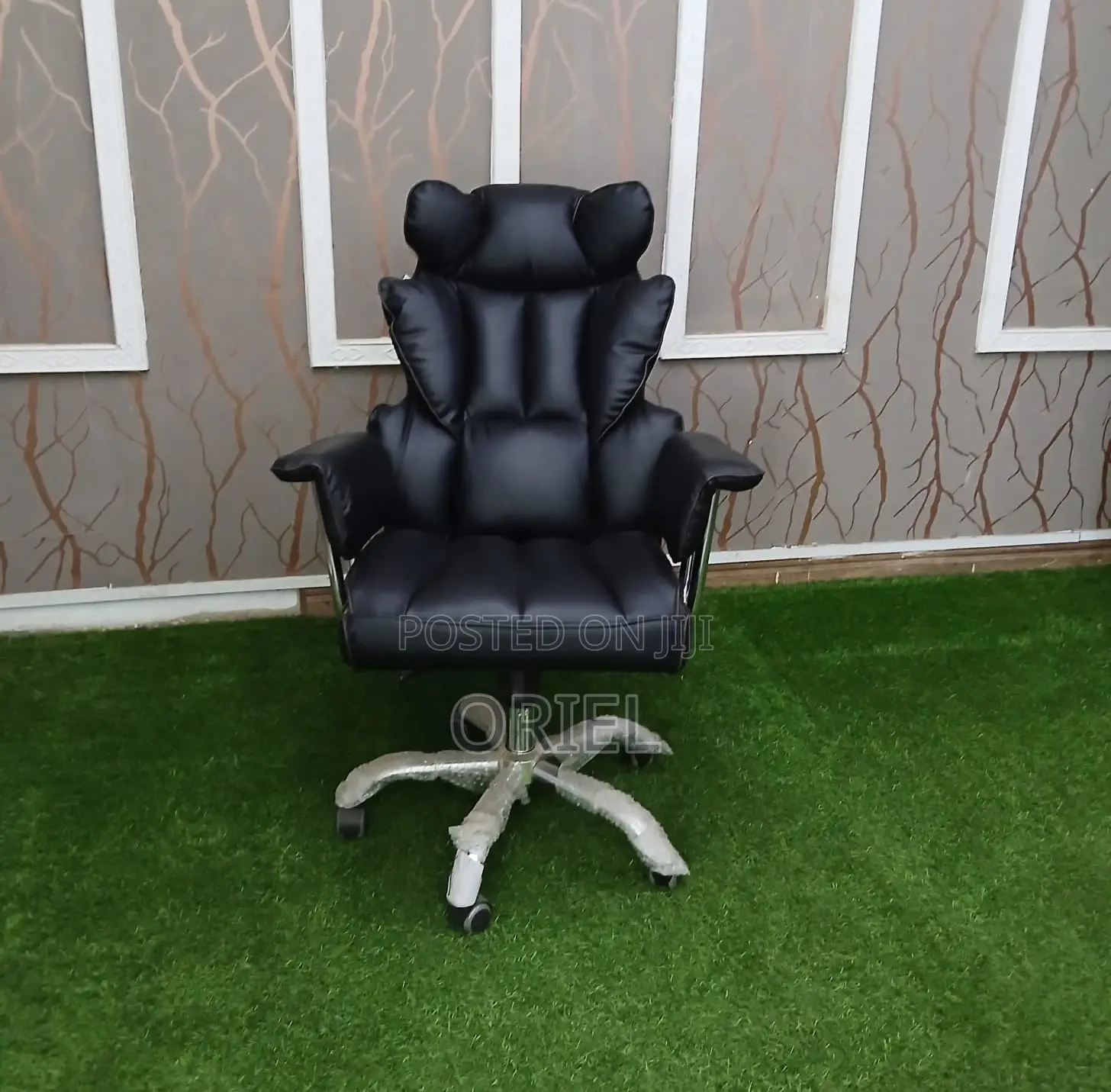 Office Chair Executive Leather Office High-Back Chair
