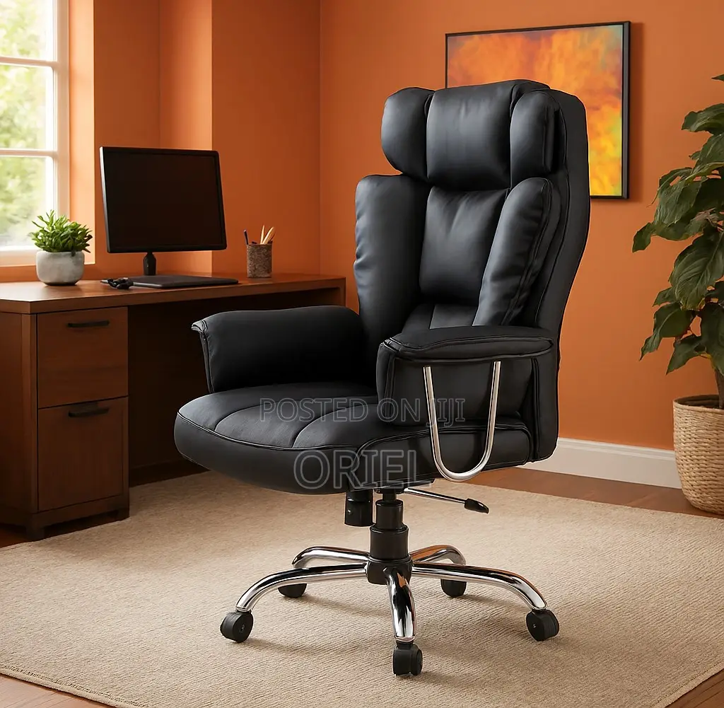 Office Chair Executive Leather Office High-Back Chair