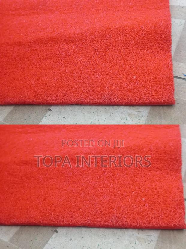 RED Antislip Spaghetti Rubber Mats for Indoor and Outdoor Matting
