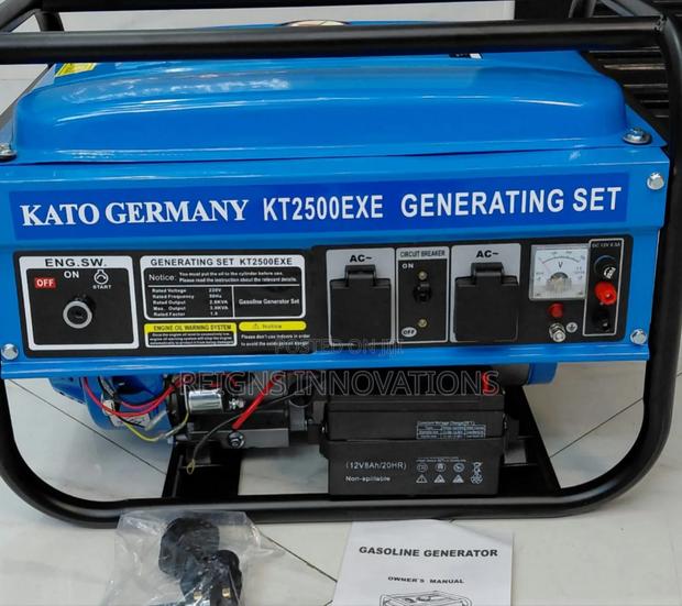 KATO Germany KT2500EXE Gasoline Generator. - thumbnail 2