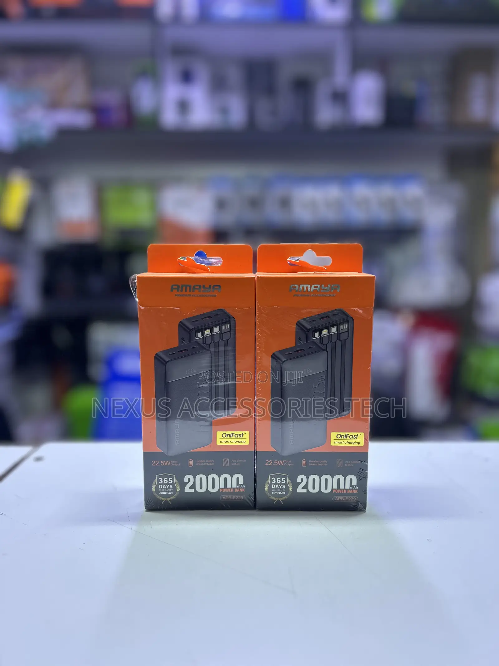 Amaya Power Bank 20000MaH 22.5W Fast Charging