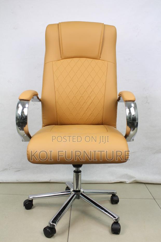 Office Chairs; Leather Executive High Bosses Office Chairs - thumbnail 7