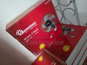 Ramtons 5-Blade Wall Fan