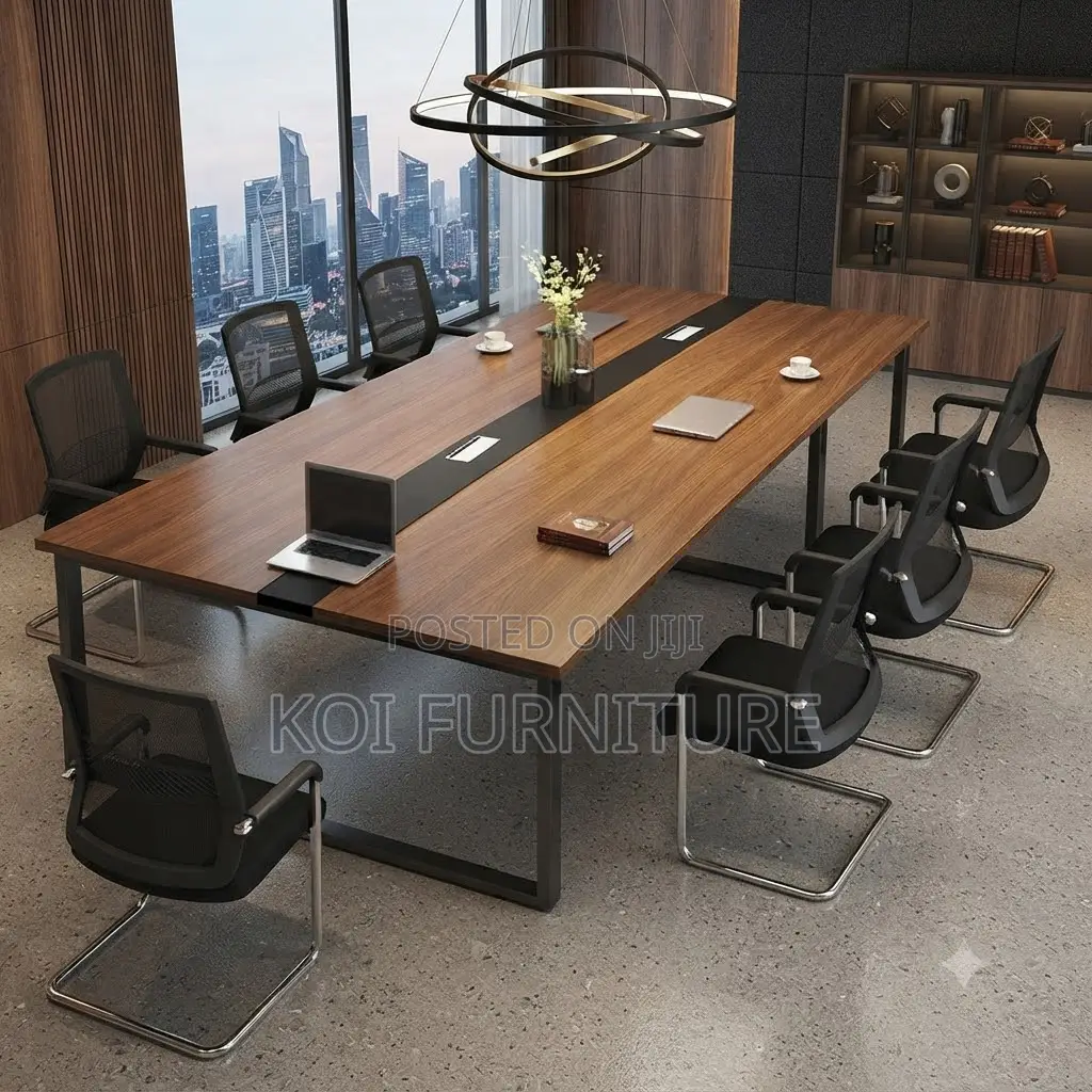 Boardroom Table; 2.4 Meter Office Meetings Boardoom Table