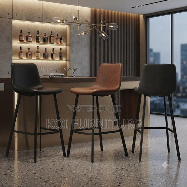 Barstools; Leather Non Recliner Home Office Barstools