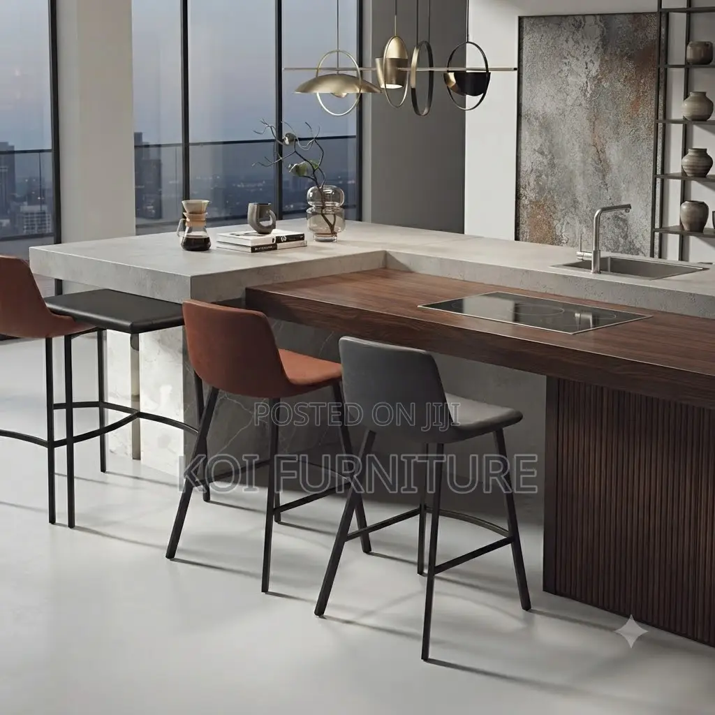 Barstools; Leather Non Recliner Home Office Barstools