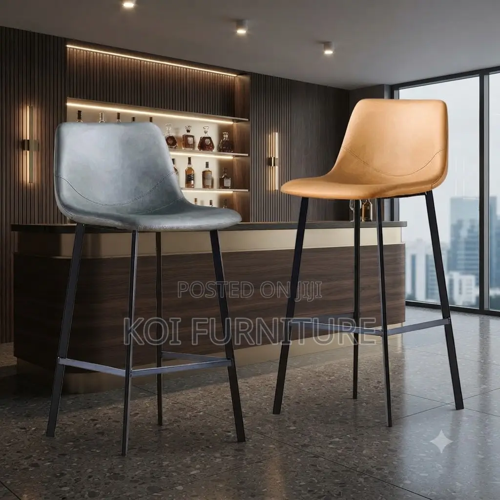 Barstools; Leather Non Recliner Home Office Barstools