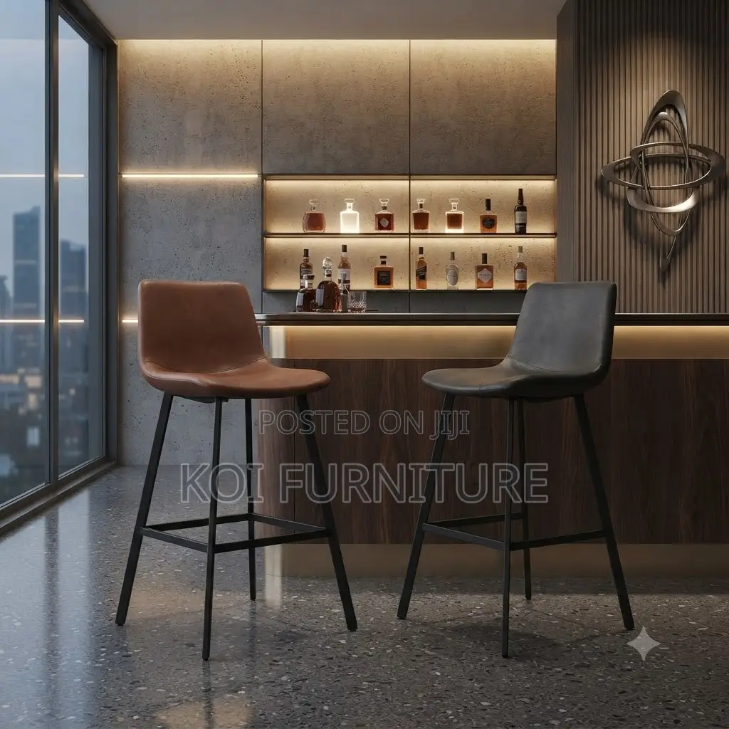 Barstools; Leather Non Recliner Home Office Barstools