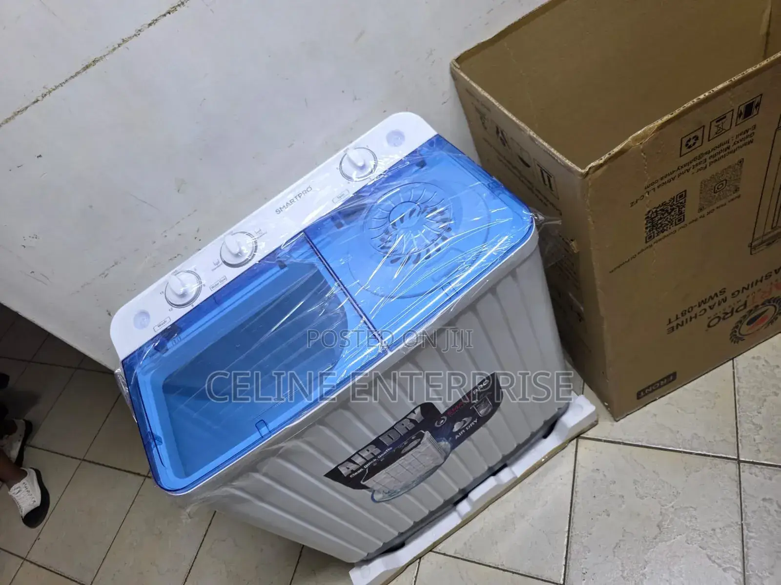 Smart Pro 8KG Twin Tub Washing Machine