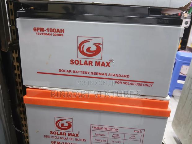 Solar Max Battery 12v 100Ah - thumbnail 2