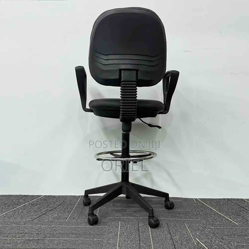 Office Chair : Office Swivel Fabric Chair With Footrest
