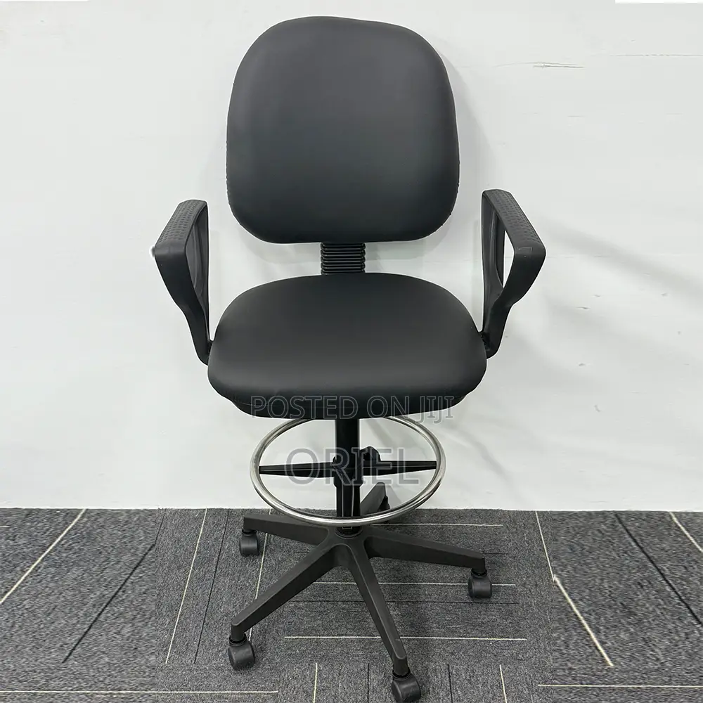 Office Chair : Office Swivel Fabric Chair With Footrest