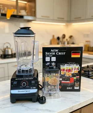 Silver Crest 8500W Commercial Heavy Duty Blender With Copper Motor