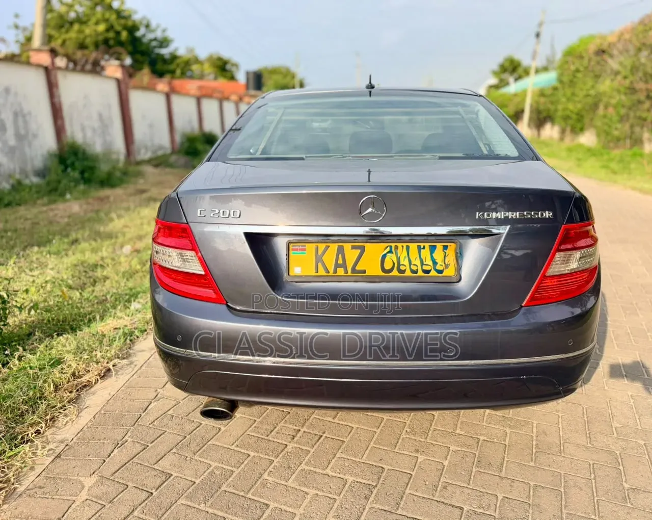 Mercedes-Benz C200 2007 Gray