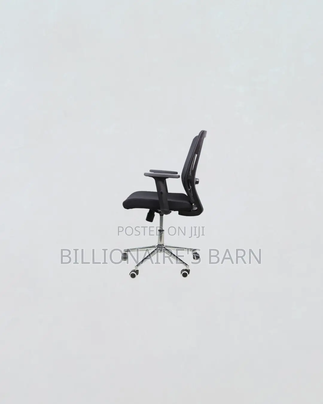 Practical Barn Origin Chair Mid Back Chrome for All Day Support