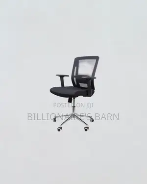 Practical Barn Origin Chair Mid Back Chrome for All Day Support