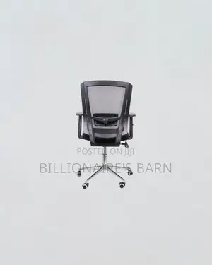Practical Barn Origin Chair Mid Back Chrome for All Day Support