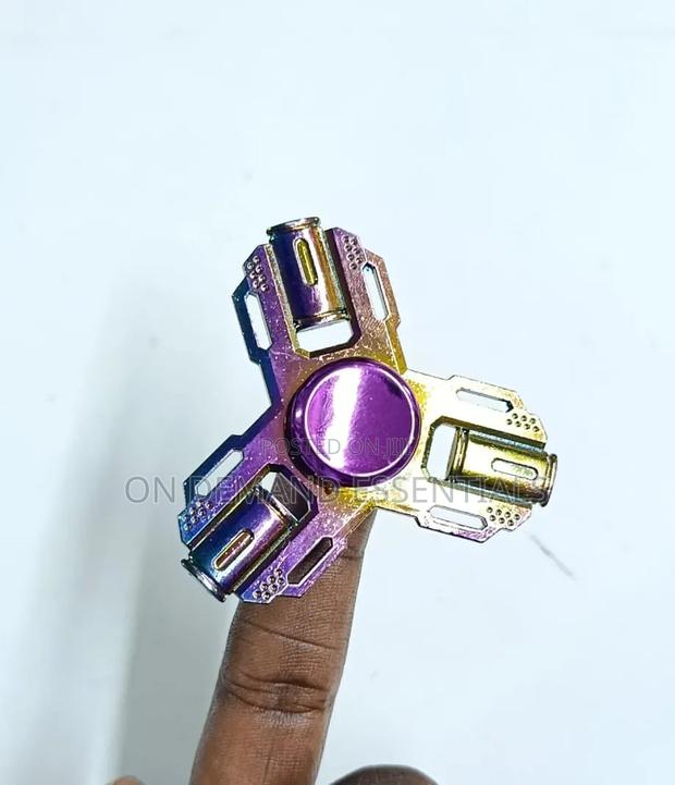 Metal Finger Fidget Spinner EDC Hand Spinner - thumbnail 8