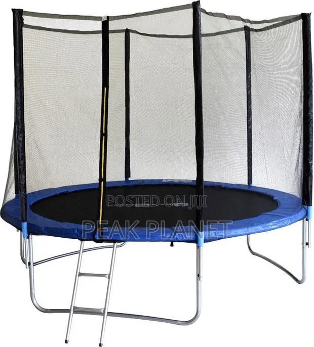 12ft Heavy Duty Trampoline With Safety Net – Durable Build