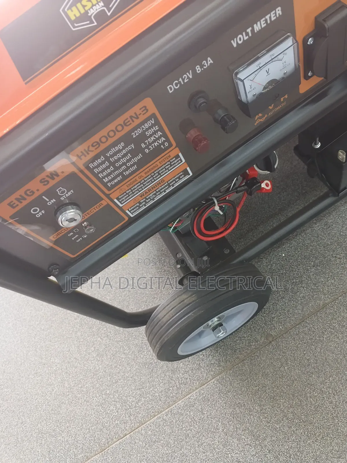 Hisaki Japan 8.75kva With Key Start and AVR