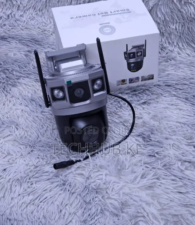 V380 PRO 4G Dual Lense PTZ Camera Two Way Audio AC POWERED