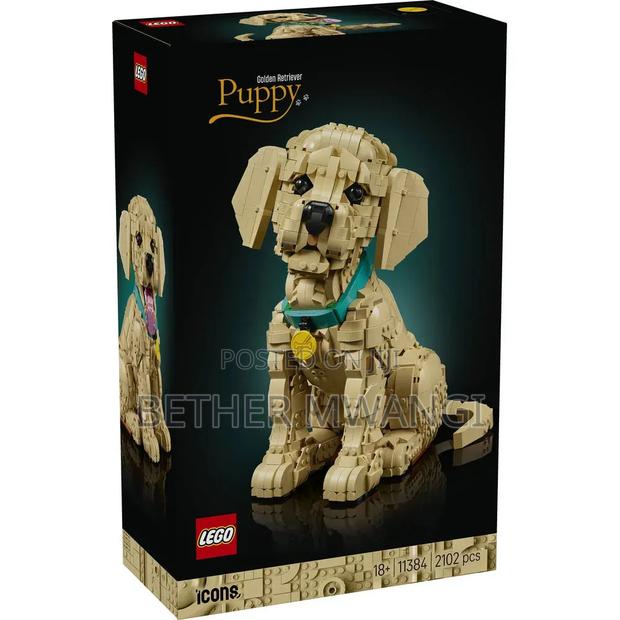 Lego Icons Golden Retriever Puppy