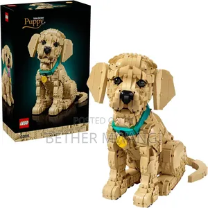 Lego Icons Golden Retriever Puppy
